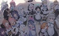 ahoge animal_ears artist:kokukyukeo beauty_mark black_hair blonde_hair blue_eyes blue_hair brown_eyes brown_hair character:akane_(blue_archive) character:aris_(blue_archive) character:aris_(maid)_(blue_archive) character:aru_(blue_archive) character:azusa_(blue_archive) character:fubuki_(blue_archive) character:haruka_(blue_archive) character:hifumi_(blue_archive) character:hina_(blue_archive) character:hoshino_(blue_archive) character:kayoko_(blue_archive) character:kirino_(blue_archive) character:koyuki_(blue_archive) character:neru_(blue_archive) character:noa_(blue_archive) character:shiroko_terror_(blue_archive) character:toki_(blue_archive) character:yuuka_(blue_archive) demon_horns grey_hair hair_down_the_middle halo heterochromia horns in-series_category:abydos_high_school in-series_category:cleaning_&_clearing in-series_category:foreclosure_task_force in-series_category:game_development_department in-series_category:gehenna_academy in-series_category:make-up_work_club in-series_category:millenium_science_school in-series_category:prefect_team in-series_category:problem_solver_68 in-series_category:public_safety_bureau in-series_category:seminar in-series_category:super_phenomenon_task_force in-series_category:trinity_general_school in-series_category:valkyrie_police_school long_hair maid mechanical_halo orange_hair pink_hair purple_eyes purple_hair red_eyes series:blue_archive short_hair twin_tails two-tone_hair white_hair wolf_ears wolf_girl // 4096x2542 // 2.3MB