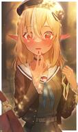brown_skin character:shiranui_flare elf in-series_category:generation_3 in-series_category:hololive_japan meta:artist_request meta:source_request meta:tagme pointed_ears series:hololive // 2440x4093 // 776KB